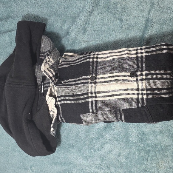 Fashion Nova Other - Fashion Nova Men Black and Gray Plaid Jacket